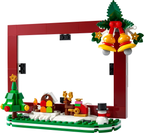 LEGO Set Christmas Picture Frame - Holiday & Event (40702) — set armado