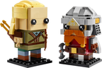 LEGO Set Legolas & Gimli - BrickHeadz — set armado