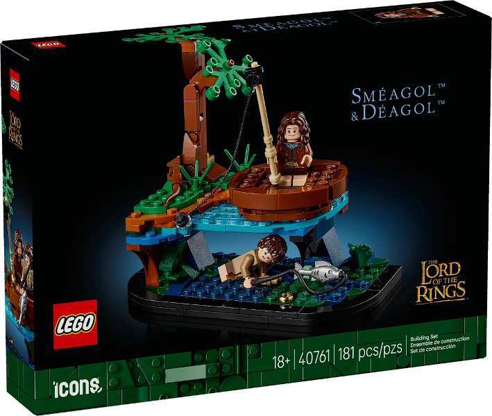 LEGO Set Sméagol & Déagol - The Hobbit & The Lord of the Rings (40761) — caja oficial
