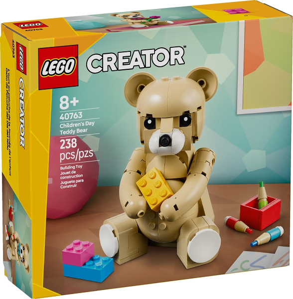LEGO Set Children's Day Teddy Bear - Creator (40763) — caja oficial