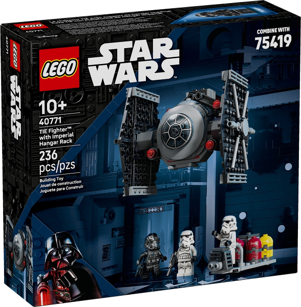 TIE Fighter with Imperial Hangar Rack — caja oficial