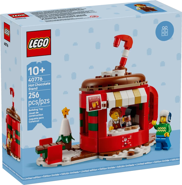 LEGO Set Hot Chocolate Stand - Holiday & Event — caja oficial
