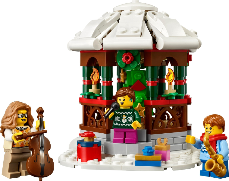 LEGO Set Winter Gazebo - Holiday & Event (40778) — set armado