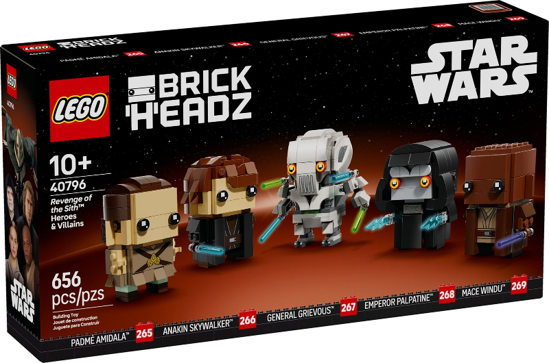 LEGO REVENGE OF THE SITH HEROES & VILLIANS 40796 - Star Wars - DagaBlocks