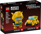 LEGO Set Bumblebee Robot & Vehicle - BrickHeadz (40804) — caja oficial