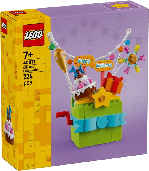 LEGO Set Gift Box Celebration - Holiday & Event (40871) — caja oficial