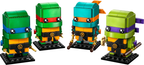 LEGO Set Teenage Mutant Ninja Turtles Figures - BrickHeadz (40878) — set armado
