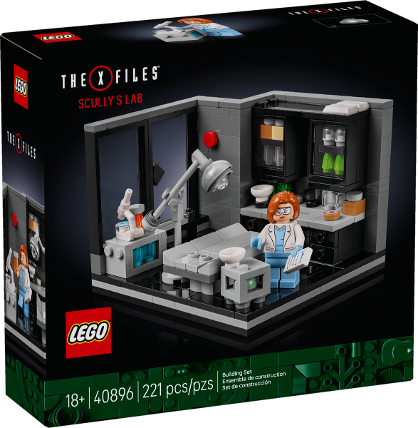 LEGO Set The X-Files: Scully's Lab - LEGO Ideas — caja oficial