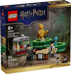 LEGO Set Ministry Munchies & The Daily Prophet Stands - Harry Potter (40901)