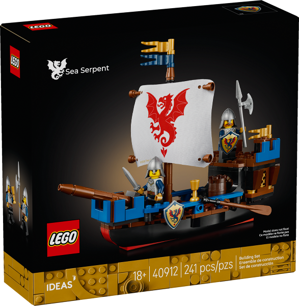 LEGO Set Sea Serpent - LEGO Ideas — caja oficial