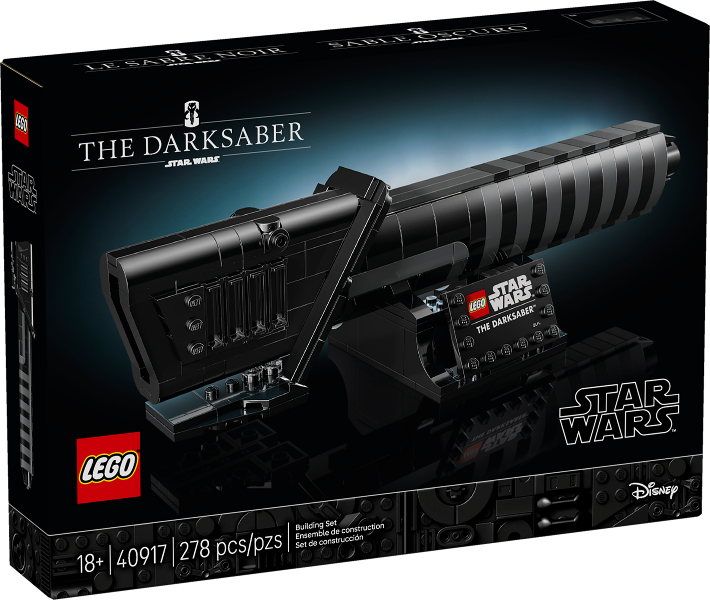 LEGO Set The Darksaber - Star Wars — caja oficial