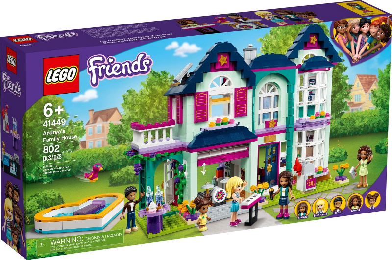 LEGO Andrea's Family House 41449 - Friends - DagaBlocks