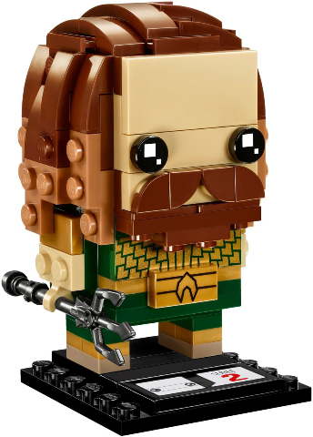 LEGO Set Aquaman - BrickHeadz — set armado
