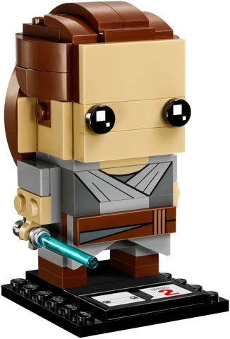 LEGO Set Rey - BrickHeadz — set armado
