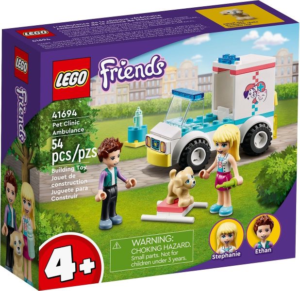 LEGO Pet Clinic Ambulance 41694 - City - DagaBlocks