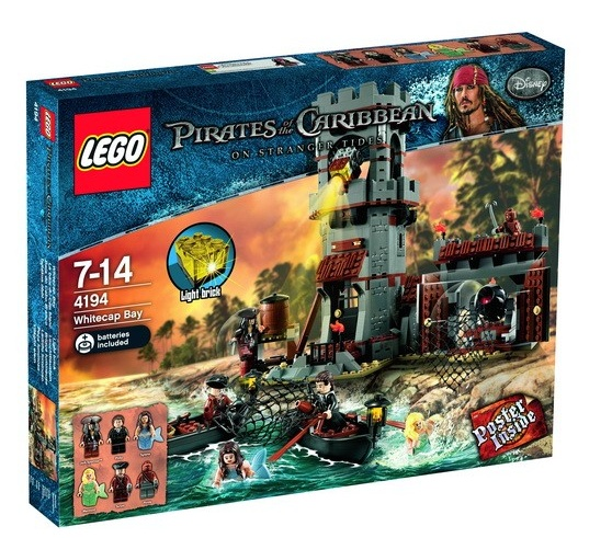 LEGO Set Whitecap Bay - Pirates of the Caribbean (4194) — caja oficial