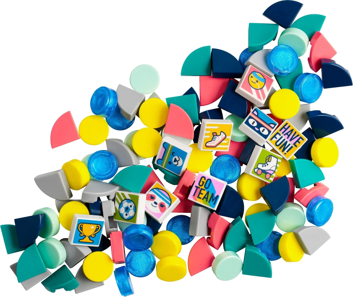 LEGO Set Extra Dots Series 7 - Sport - Dots (41958) — set armado