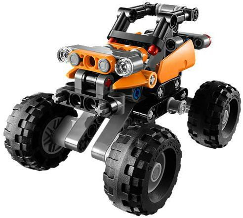 LEGO Set Mini Off-Roader - Technic (42001) — set armado