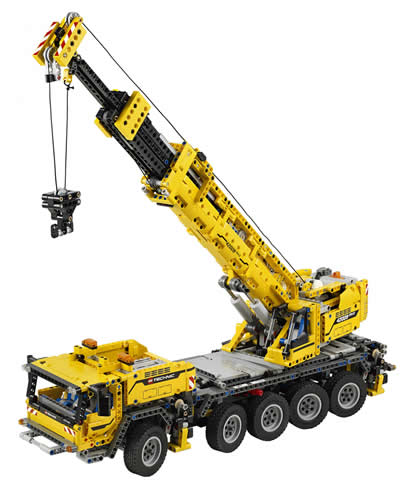 LEGO Set Mobile Crane Mk II - Technic (42009) — set armado