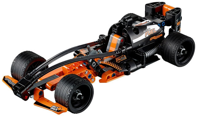 LEGO Set Black Champion Racer - Technic (42026) — set armado