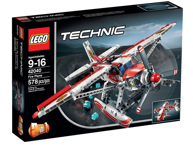 LEGO Set Fire Plane - Technic (42040) — caja oficial