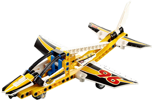LEGO Set Display Team Jet - Technic (42044) — set armado