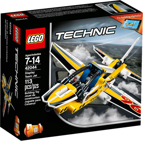 LEGO Set Display Team Jet - Technic (42044) — caja oficial