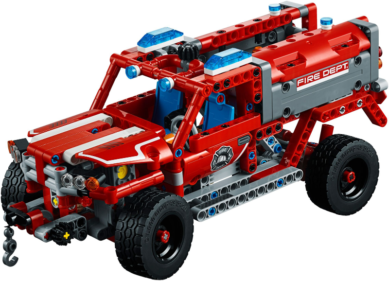 LEGO Set First Responder - Technic (42075) — set armado