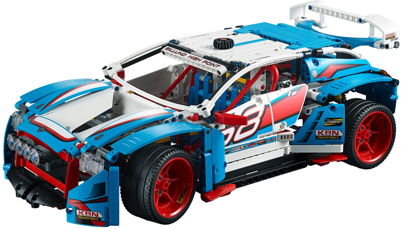 LEGO Set Rally Car - Technic (42077) — set armado