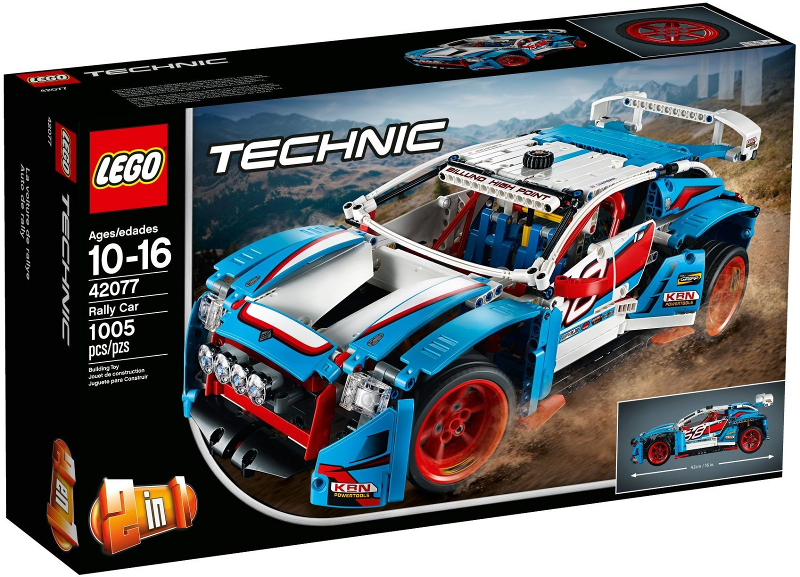 LEGO Set Rally Car - Technic (42077) — caja oficial