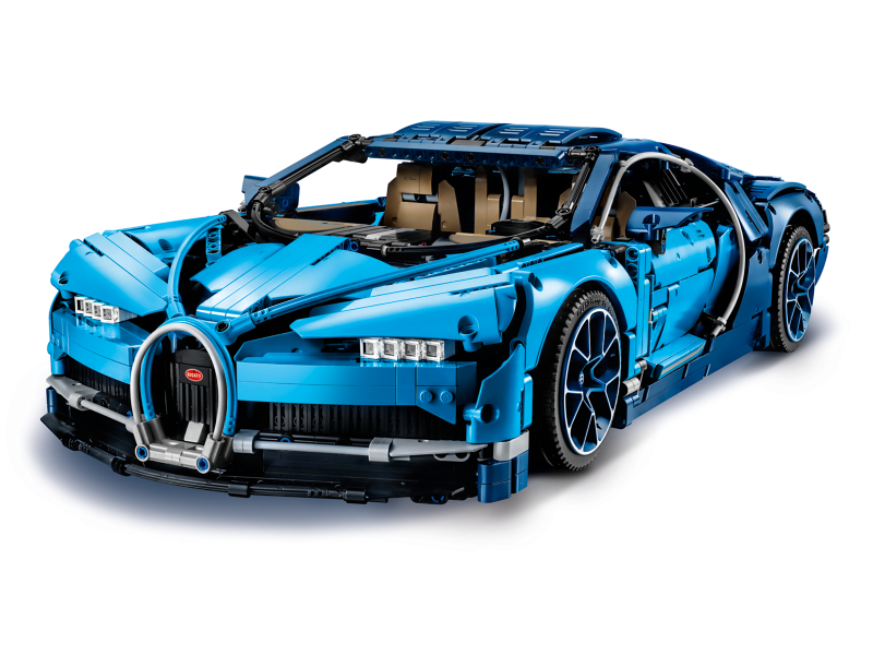 LEGO Set Bugatti Chiron - Technic (42083) — set armado
