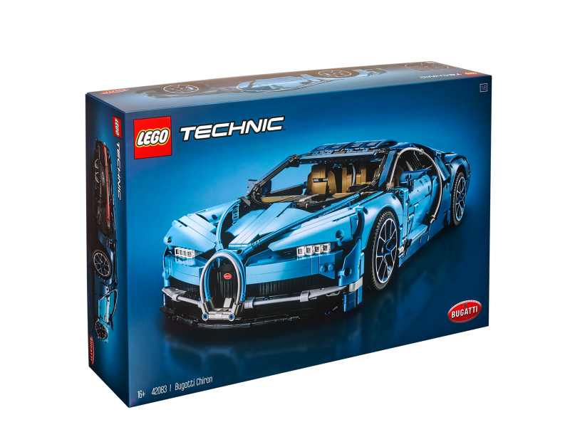 LEGO Set Bugatti Chiron - Technic (42083) — caja oficial