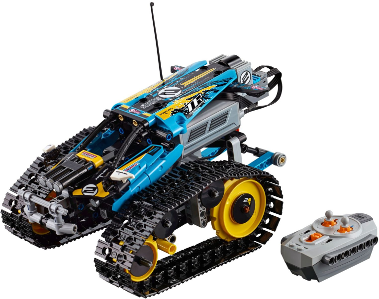 LEGO Set Remote-Controlled Stunt Racer - Technic (42095) — set armado