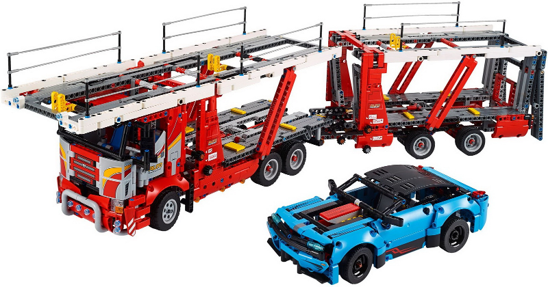 LEGO Set Car Transporter - Technic (42098) — set armado