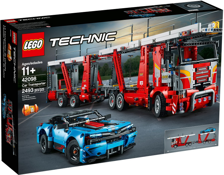 LEGO Set Car Transporter - Technic (42098) — caja oficial