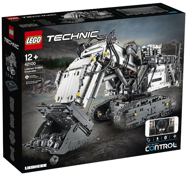 LEGO Set Liebherr R 9800 - Technic (42100) — caja oficial
