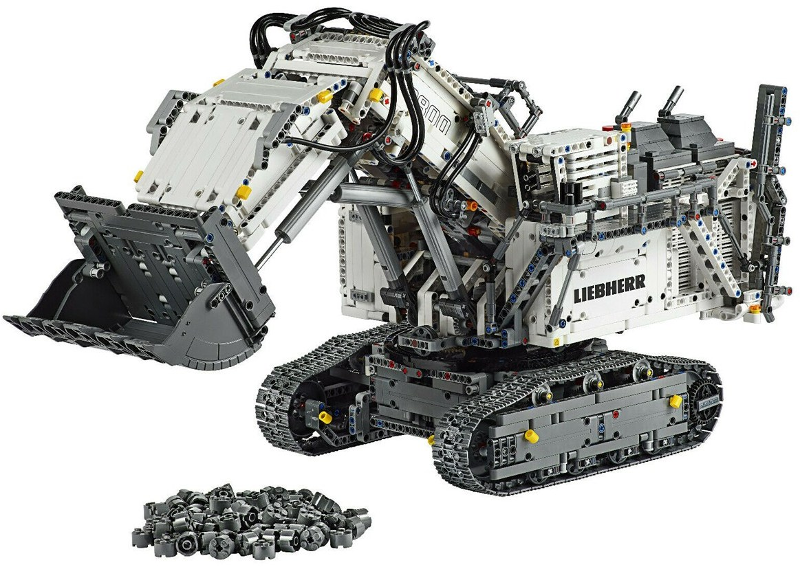 LEGO Set Liebherr R 9800 - Technic (42100) — set armado