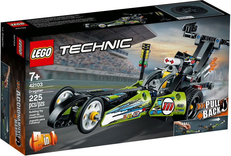 LEGO Set Dragster - Technic (42103) — caja oficial