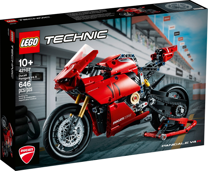 LEGO Set Ducati Panigale V4 R - Technic (42107) — caja oficial