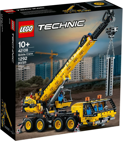 LEGO Set Mobile Crane - Technic (42108) — caja oficial