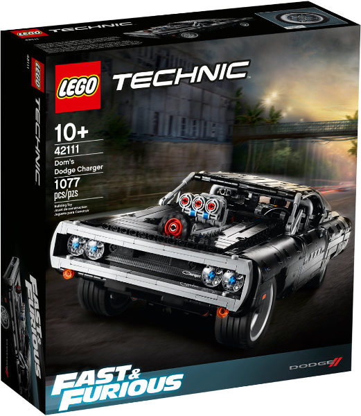 LEGO Set Dom's Dodge Charger - Technic — caja oficial