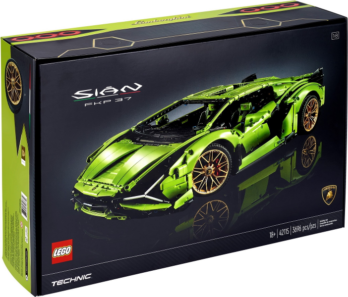 LEGO Set Lamborghini Sián FKP 37 - Technic — caja oficial