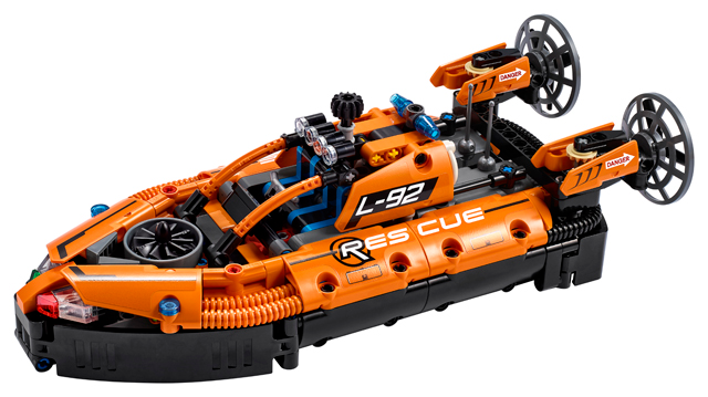 LEGO Set Rescue Hovercraft - Technic (42120) — set armado