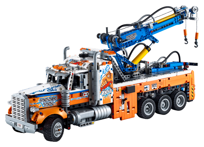 LEGO Set Heavy-duty Tow Truck - Technic (42128) — set armado
