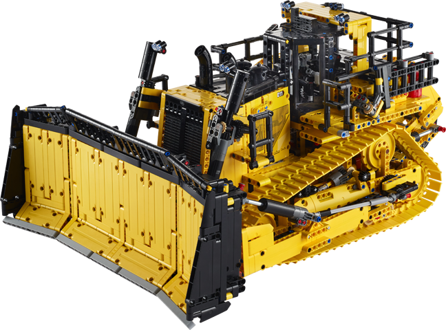 LEGO Set Cat D11 Bulldozer - Technic (42131) — set armado