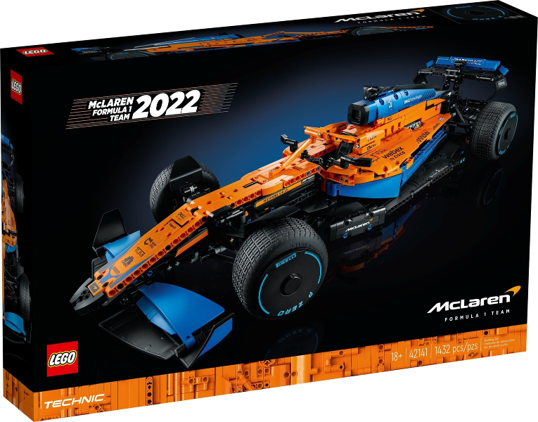 McLaren Formula 1 Team 2022 Race Car — caja oficial