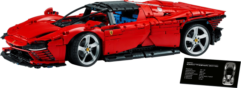 LEGO Set Ferrari Daytona SP3 - Technic (42143) — set armado