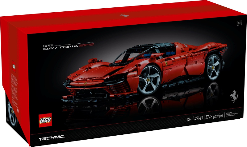 LEGO Set Ferrari Daytona SP3 - Technic (42143) — caja oficial