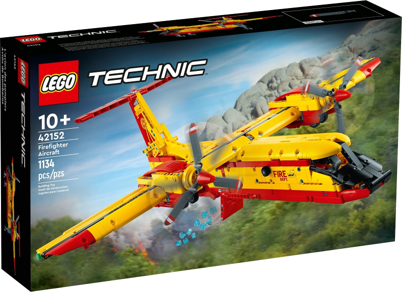 LEGO Set Firefighter Aircraft - Technic (42152) — caja oficial