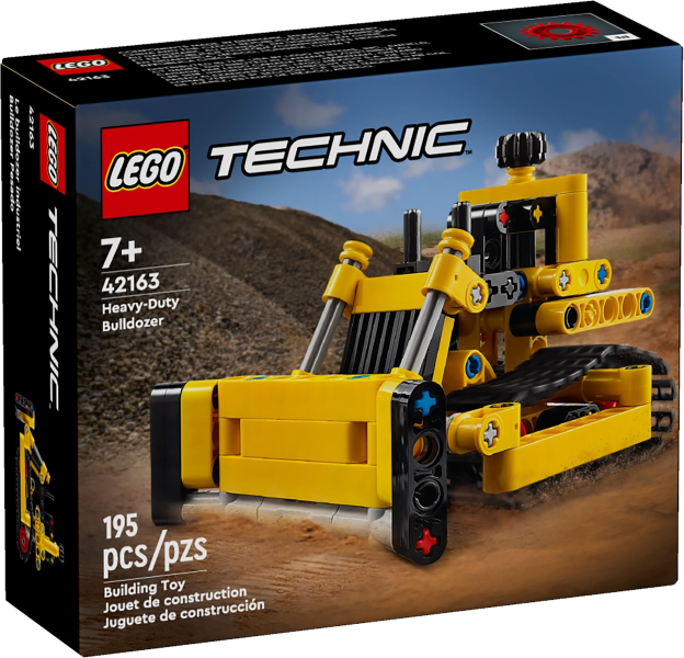 LEGO HEAVY-DUTY BULLDOZER 42163 - Technic - DagaBlocks
